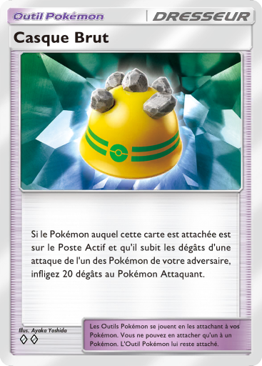 Carte Pokémon TCG Pocket Choc Spatio-Temporel Casque Brut