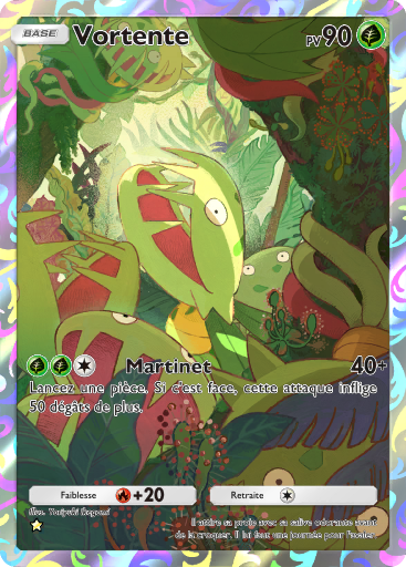 Carte Pokémon TCG Pocket Choc Spatio-Temporel Carnivine
