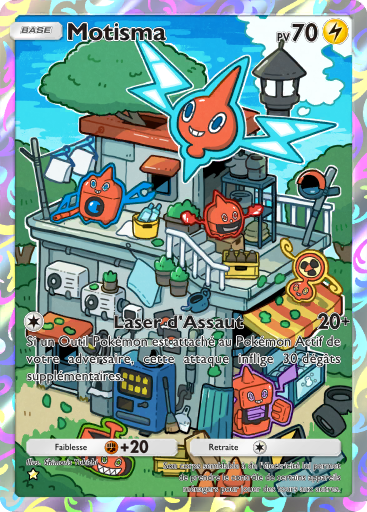 Carte Pokémon TCG Pocket Choc Spatio-Temporel Motisma