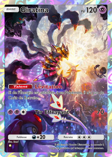Carte Pokémon TCG Pocket Choc Spatio-Temporel Giratina