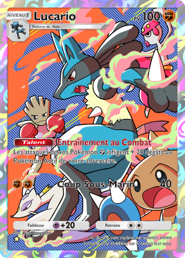Carte Pokémon TCG Pocket Choc Spatio-Temporel Lucario