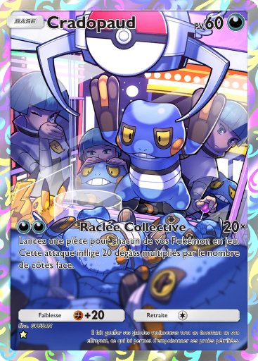 Carte Pokémon TCG Pocket Choc Spatio-Temporel Cradopaud