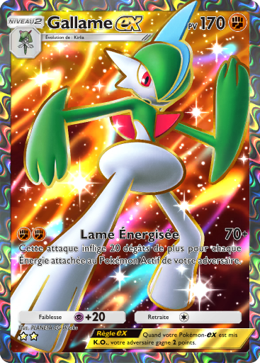 Carte Pokémon TCG Pocket Choc Spatio-Temporel Gallame-ex