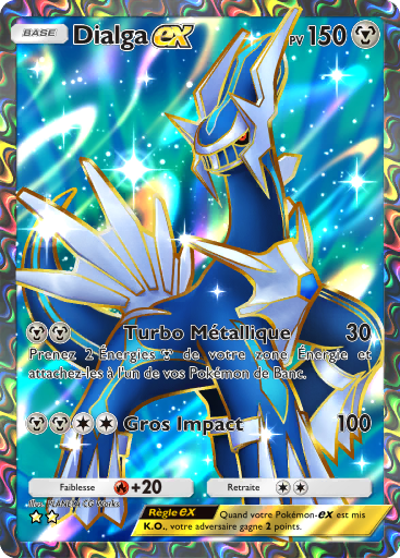 Carte Pokémon TCG Pocket Choc Spatio-Temporel Dialga-ex