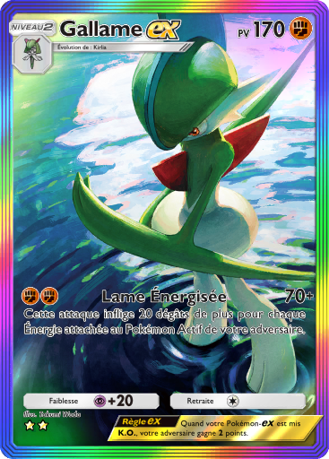 Carte Pokémon TCG Pocket Choc Spatio-Temporel Gallame-ex