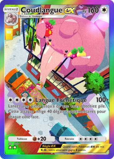 Carte Pokémon TCG Pocket Choc Spatio-Temporel Lickilicky ex