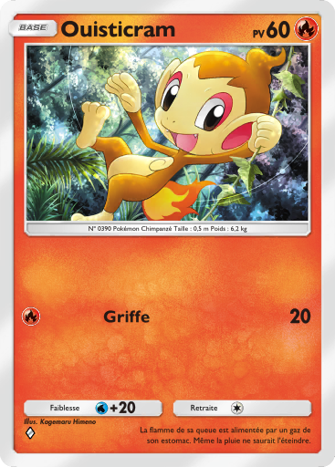 Carte Pokémon TCG Pocket Choc Spatio-Temporel Ouisticram
