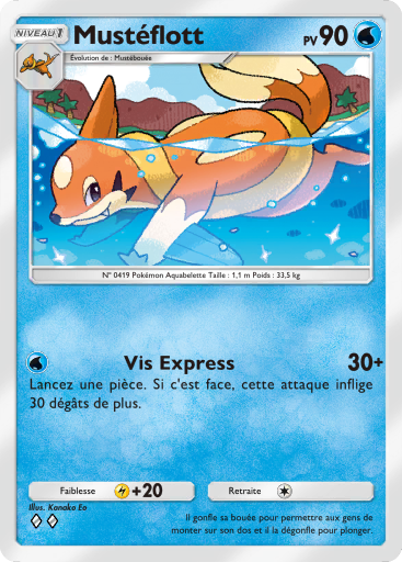 Carte Pokémon TCG Pocket Choc Spatio-Temporel Mustéflott