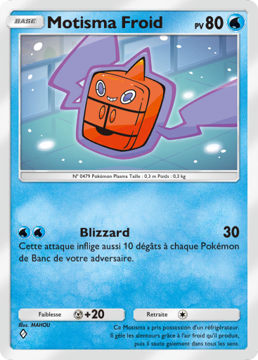 Carte Pokémon TCG Pocket Choc Spatio-Temporel Frost Rotom