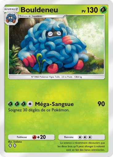 Carte Pokémon TCG Pocket Choc Spatio-Temporel Bouldeneu