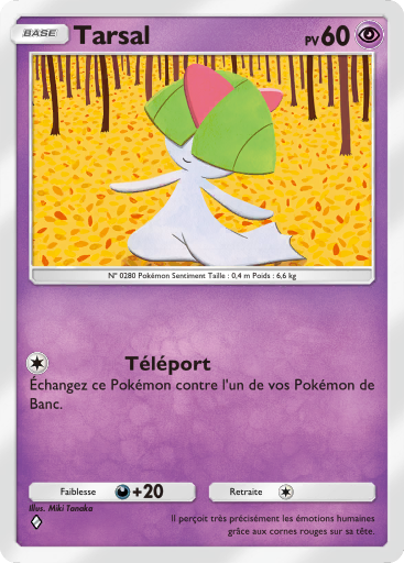 Carte Pokémon TCG Pocket Choc Spatio-Temporel Tarsal