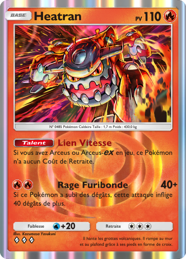 Carte Pokémon TCG Pocket Lumière Triomphale Heatran