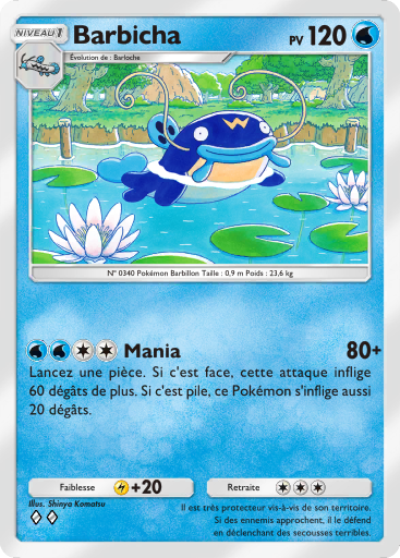 Carte Pokémon TCG Pocket Lumière Triomphale Barbicha