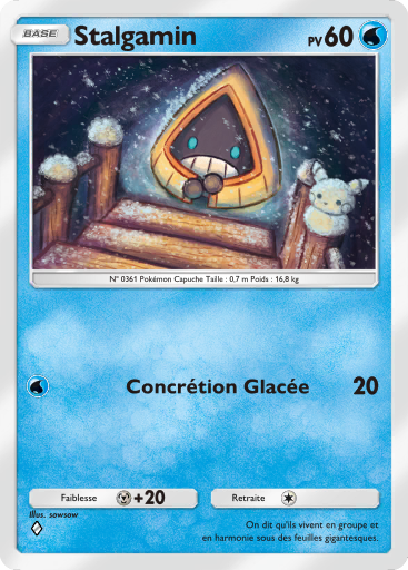 Carte Pokémon TCG Pocket Lumière Triomphale Stalgamin