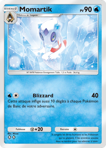 Carte Pokémon TCG Pocket Lumière Triomphale Froslass