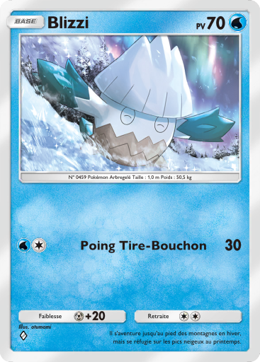 Carte Pokémon TCG Pocket Lumière Triomphale Blizzi