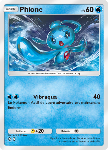 Carte Pokémon TCG Pocket Lumière Triomphale Phione