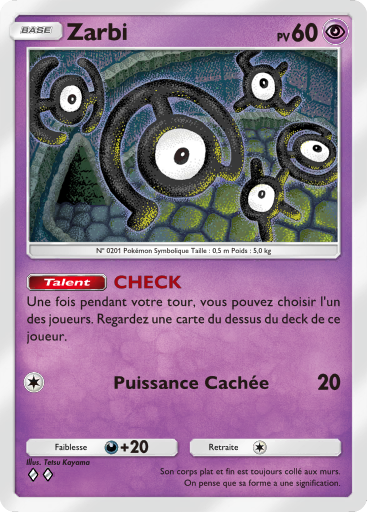 Carte Pokémon TCG Pocket Lumière Triomphale Zarbi