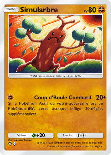 Carte Pokémon TCG Pocket Lumière Triomphale Simularbre