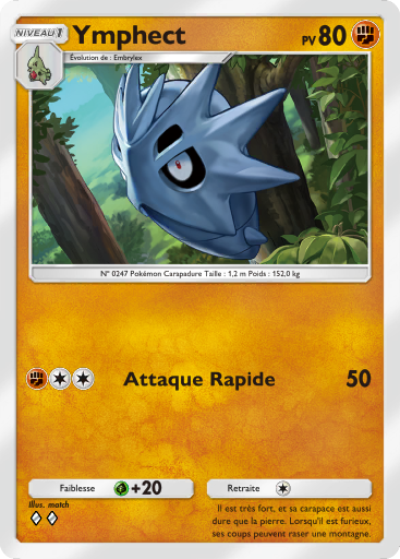Carte Pokémon TCG Pocket Lumière Triomphale Ymphect
