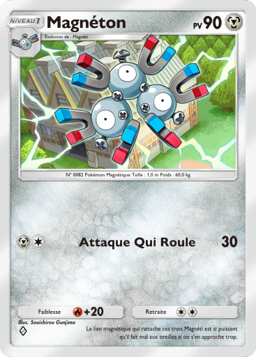 Carte Pokémon TCG Pocket Lumière Triomphale Magnéton