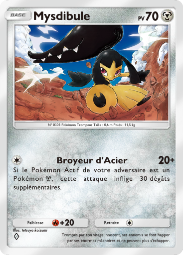 Carte Pokémon TCG Pocket Lumière Triomphale Mysdibule