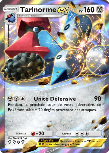 Carte Pokémon TCG Pocket Lumière Triomphale Tarinorme-ex