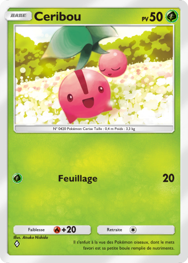 Carte Pokémon TCG Pocket Lumière Triomphale Ceribou