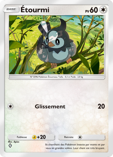Carte Pokémon TCG Pocket Lumière Triomphale Étourmi