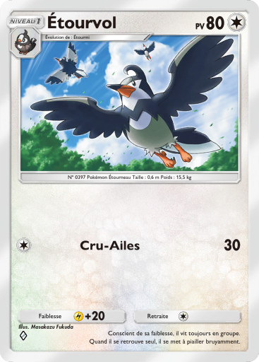 Carte Pokémon TCG Pocket Lumière Triomphale Étourvol