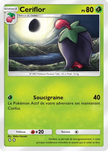 Carte Pokémon TCG Pocket Lumière Triomphale Ceriflor