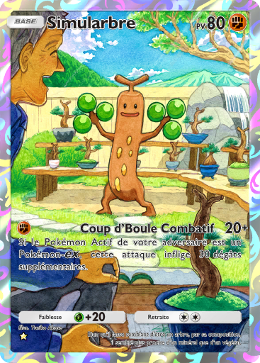Carte Pokémon TCG Pocket Lumière Triomphale Simularbre