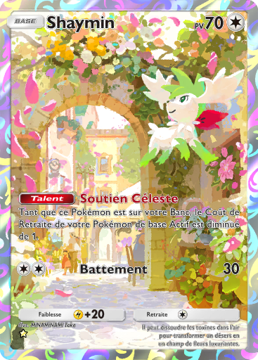 Carte Pokémon TCG Pocket Lumière Triomphale Shaymin