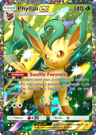 Carte Pokémon TCG Pocket Lumière Triomphale Phyllali-ex