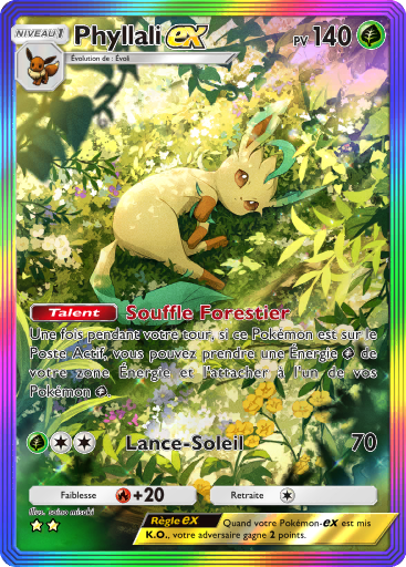 Carte Pokémon TCG Pocket Lumière Triomphale Phyllali-ex
